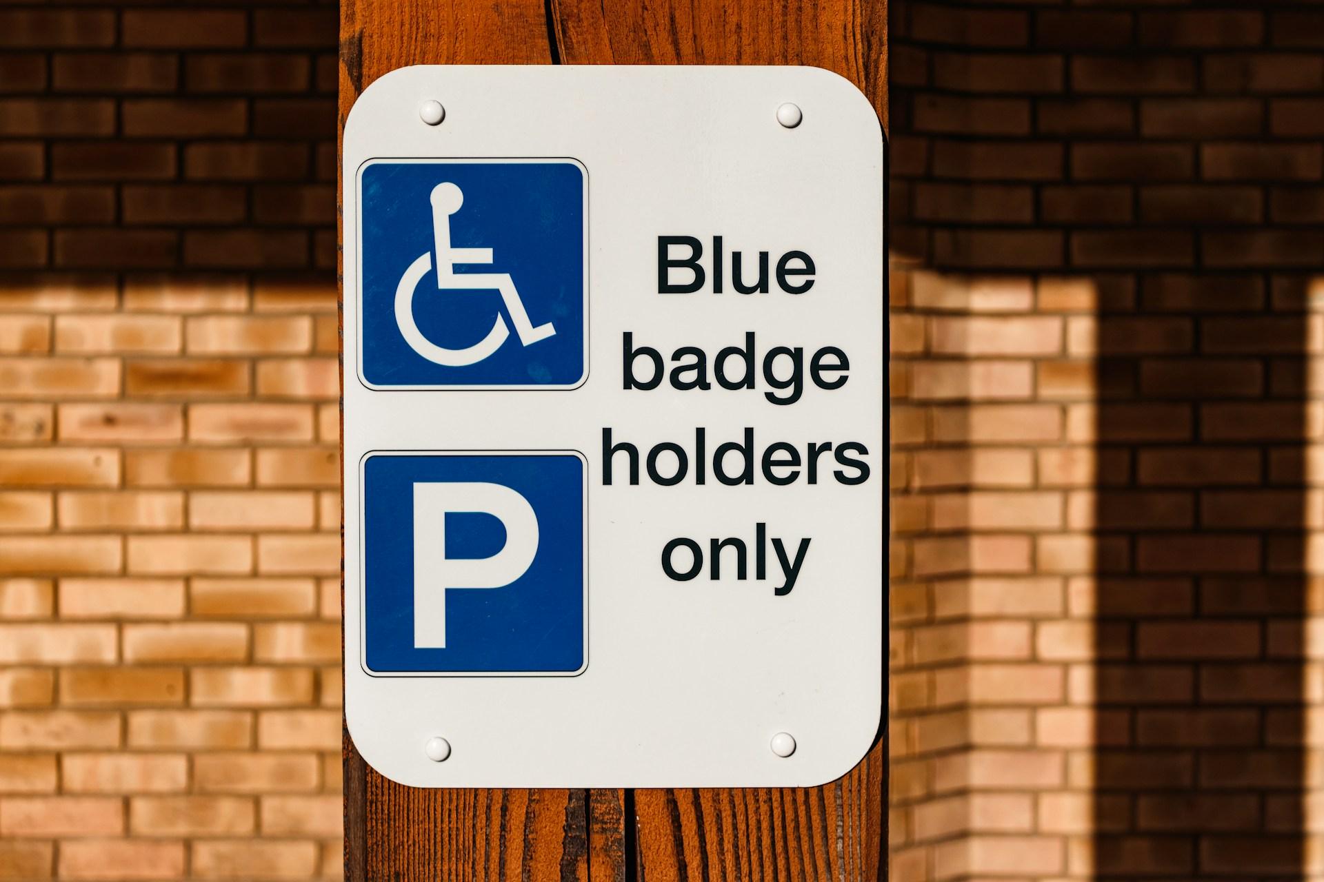 Can I Use The Holders Blue Badge To Visit In Hospital?